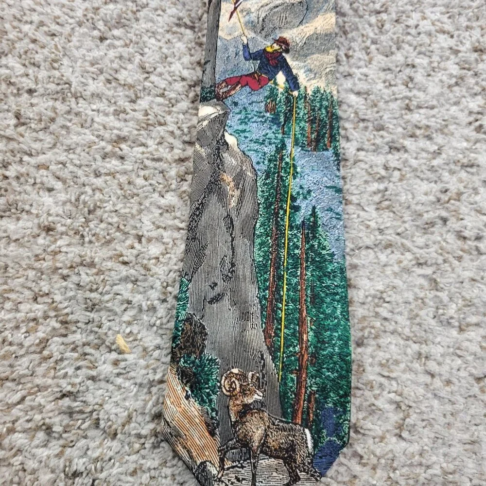Tango By Max Raab Men's Necktie American Series Cliff Hanger